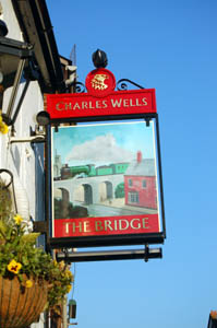 The Bridge pub sign february 2008